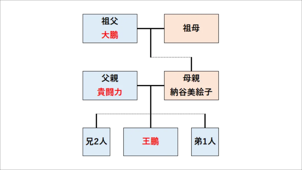 王鵬の家系図